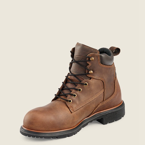 Red Wing Safety Boots Dynaforce® - 6-Inch Toe - Brune - Herre 9706-ADLPQ